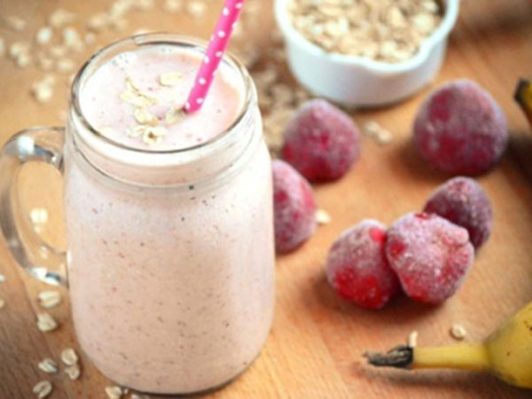 Fruits Oat Ragi Smoothie